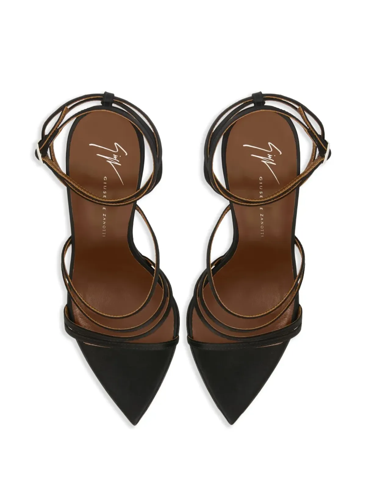 Giuseppe Zanotti 105mm Intriigo Claire サンダル - ブラック - 画像4