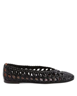 Giuseppe Zanotti Georgia Cage バレエフラット ブラック - サムネイル1