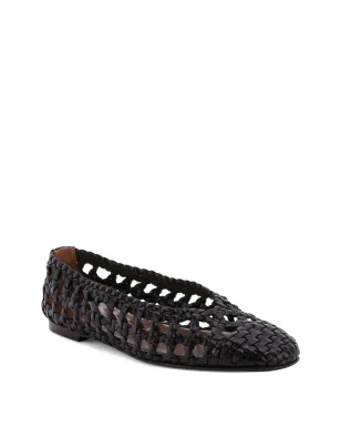 Giuseppe Zanotti Georgia Cage バレエフラット ブラック - サムネイル2