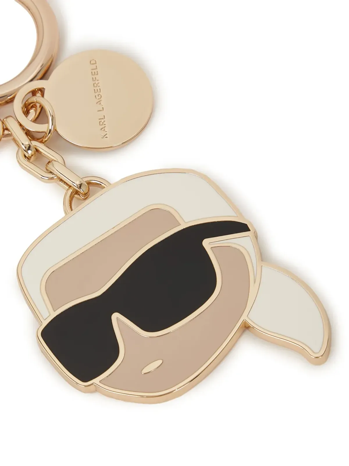 Karl Lagerfeld Ikon キーリング - ゴールド - 画像4