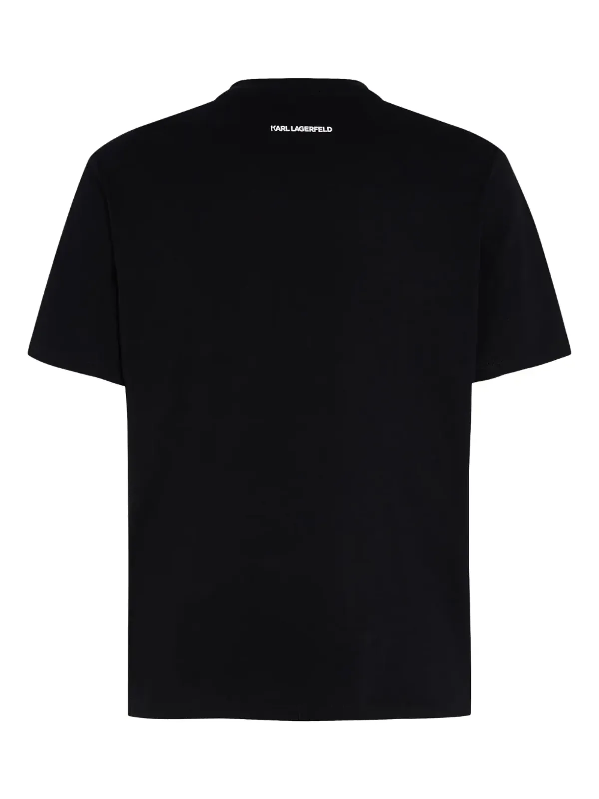 Karl Lagerfeld ロゴパッチ コットン Tシャツ - ブラック - 画像2