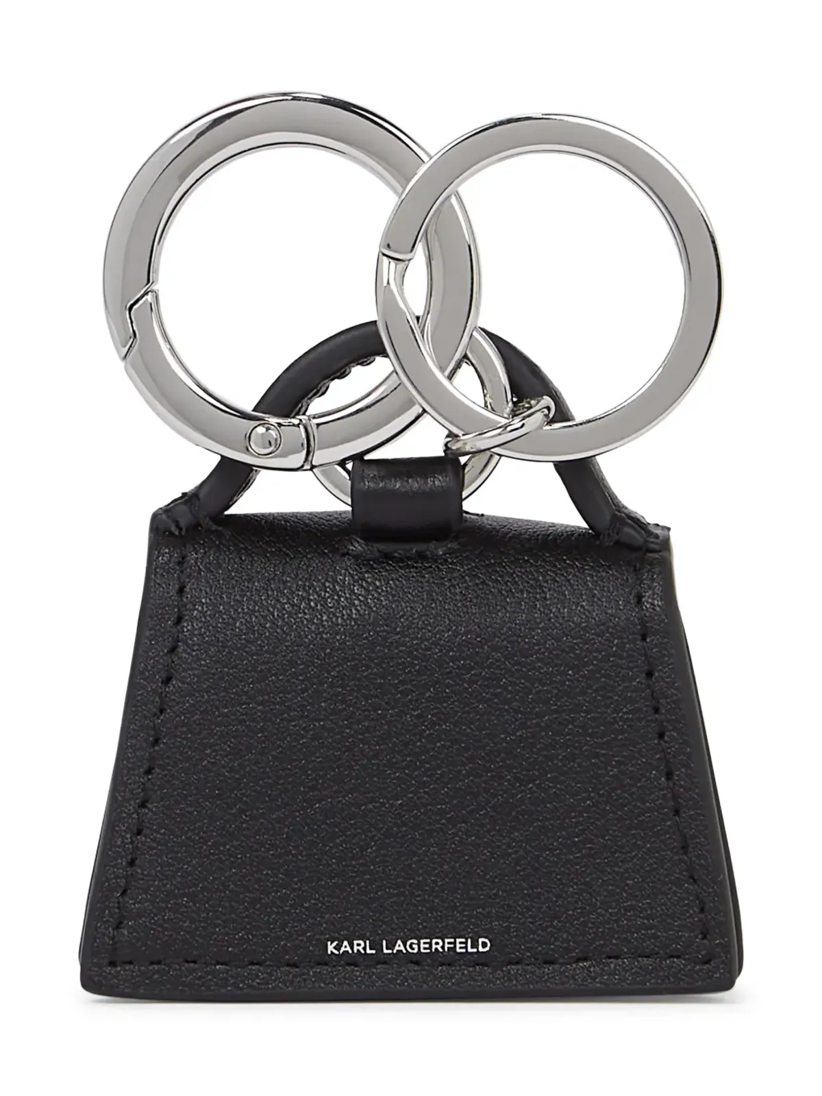 Karl Lagerfeld K/Signature バッグ キーチェーン - ブラック - 画像2