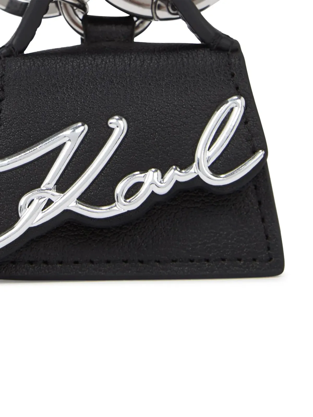 Karl Lagerfeld K/Signature バッグ キーチェーン - ブラック - 画像3