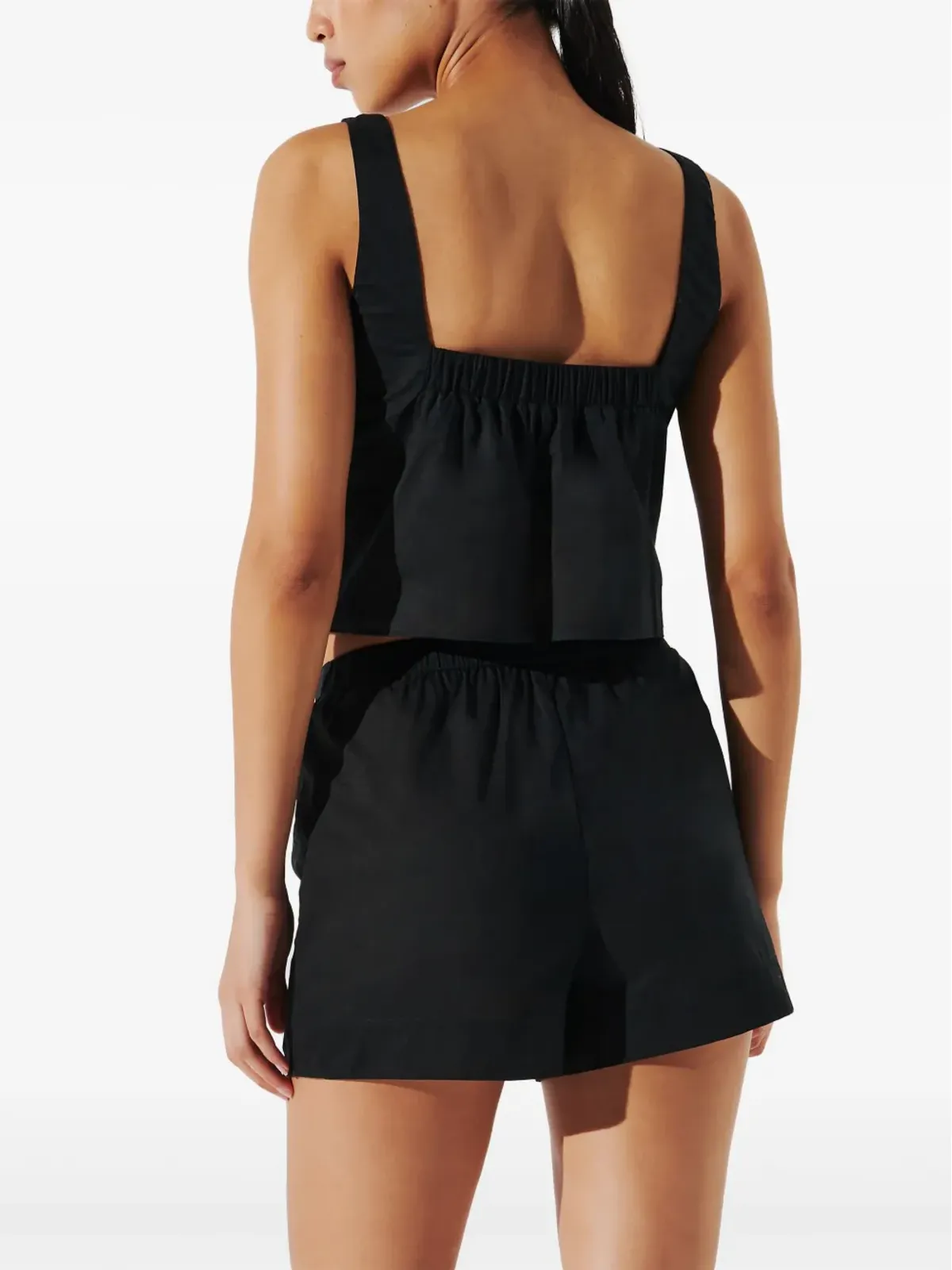 Karl Lagerfeld K/signature クロップトップ - ブラック - 画像4