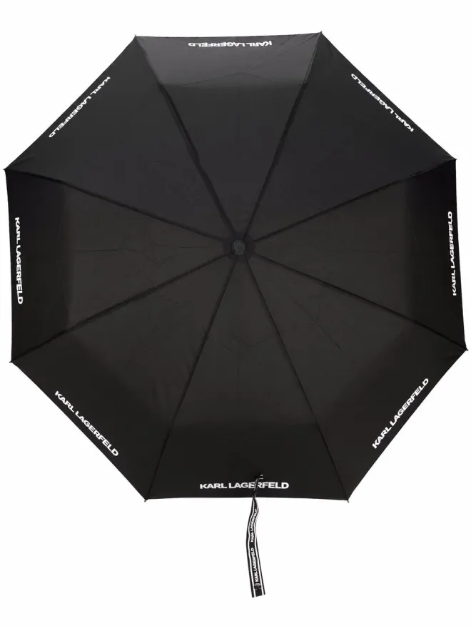Karl Lagerfeld Karl Lagerfeld ロゴプリント傘の商品画像