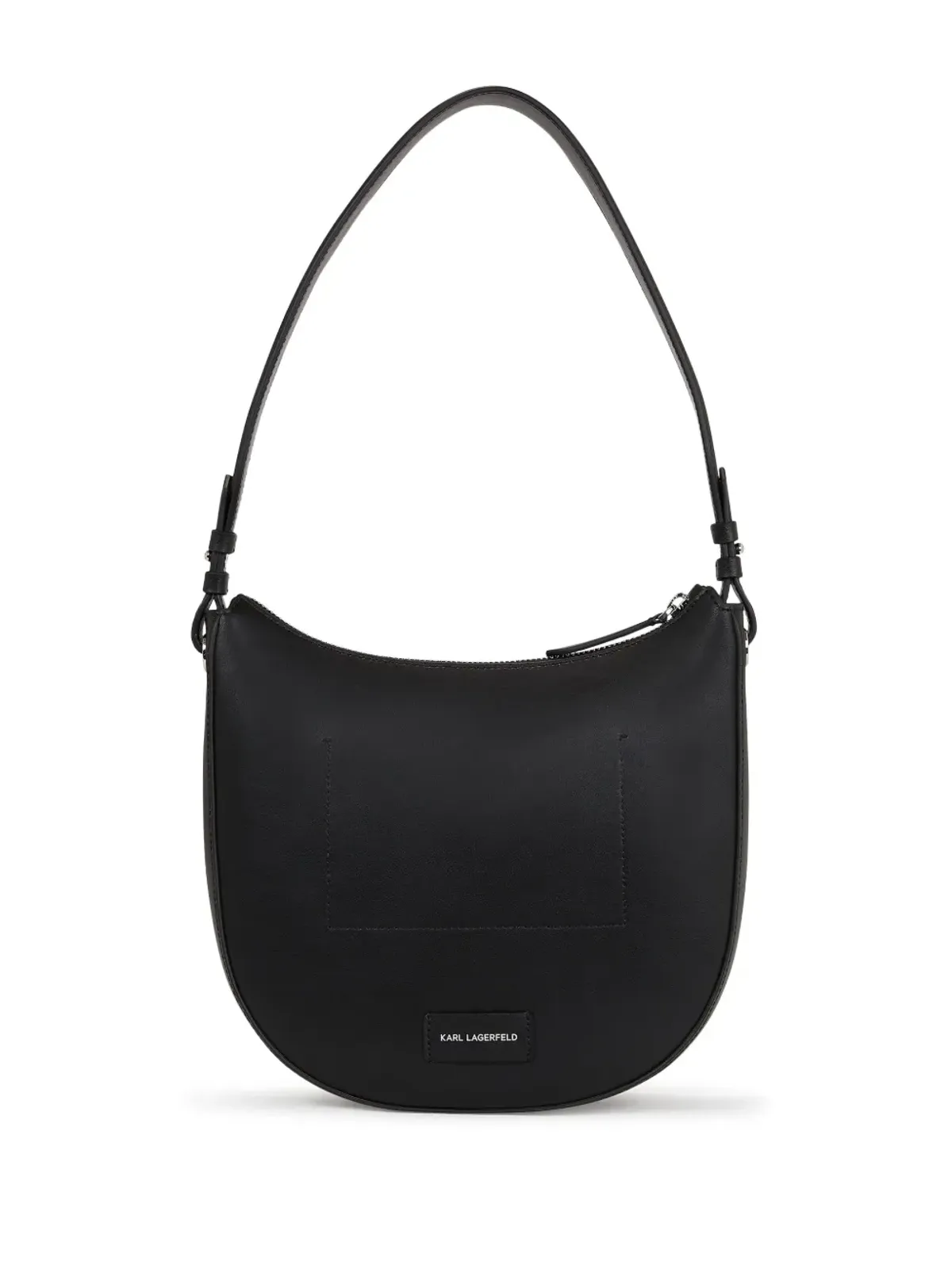 Karl Lagerfeld K/Circle Moon パンチングロゴ ショルダーバッグ - ブラック - 画像3