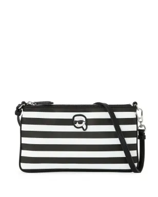 Karl Lagerfeld イコン ショルダーバッグ - ブラック - サムネイル1