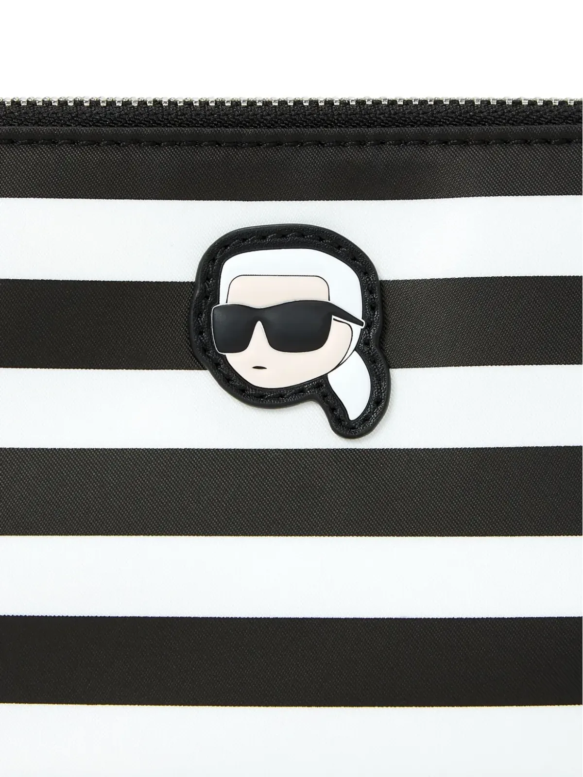 Karl Lagerfeld イコン ショルダーバッグ - ブラック - 画像4