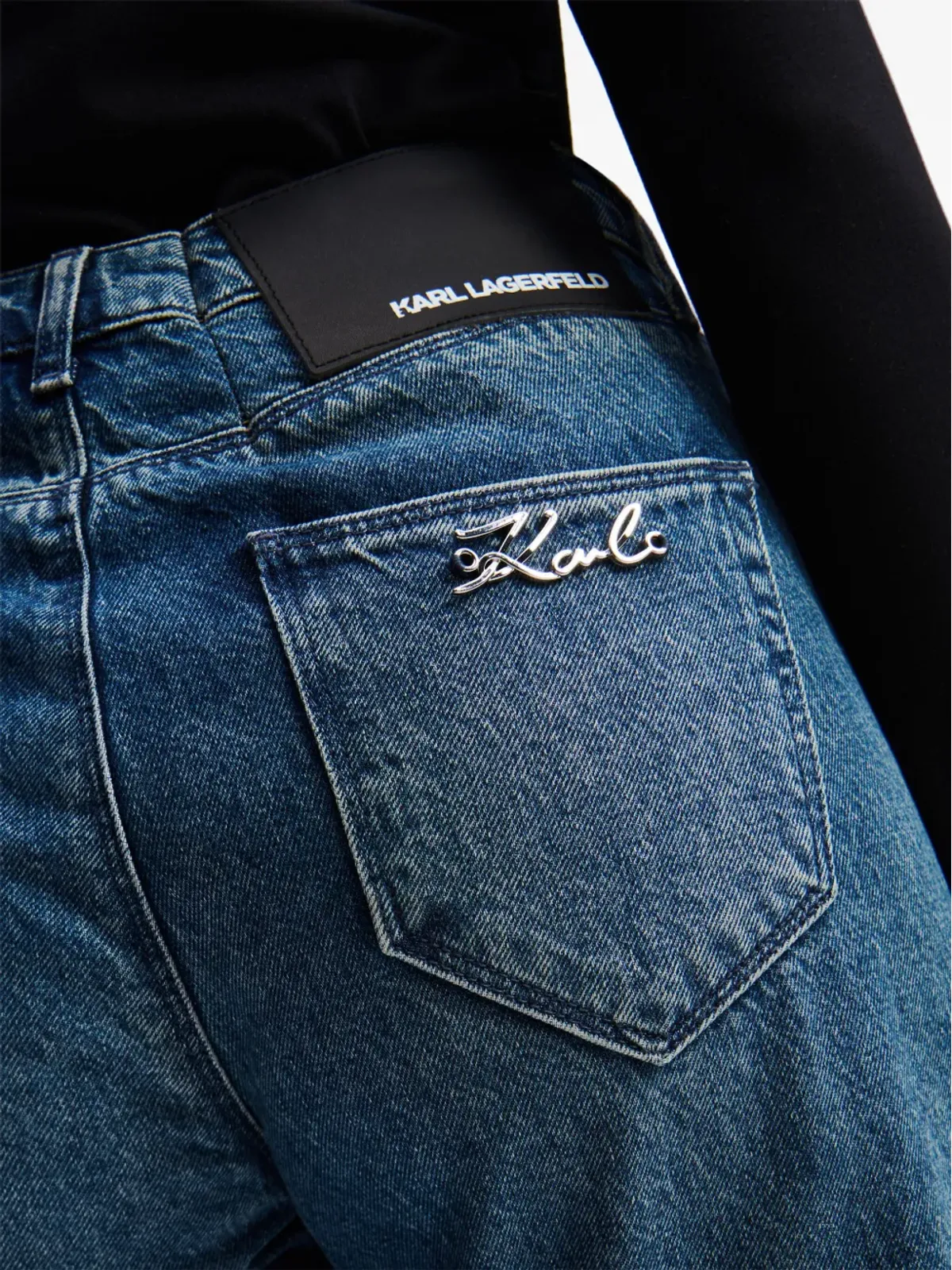 Karl Lagerfeld ストレートレッグジーンズ - ブルー - 画像5