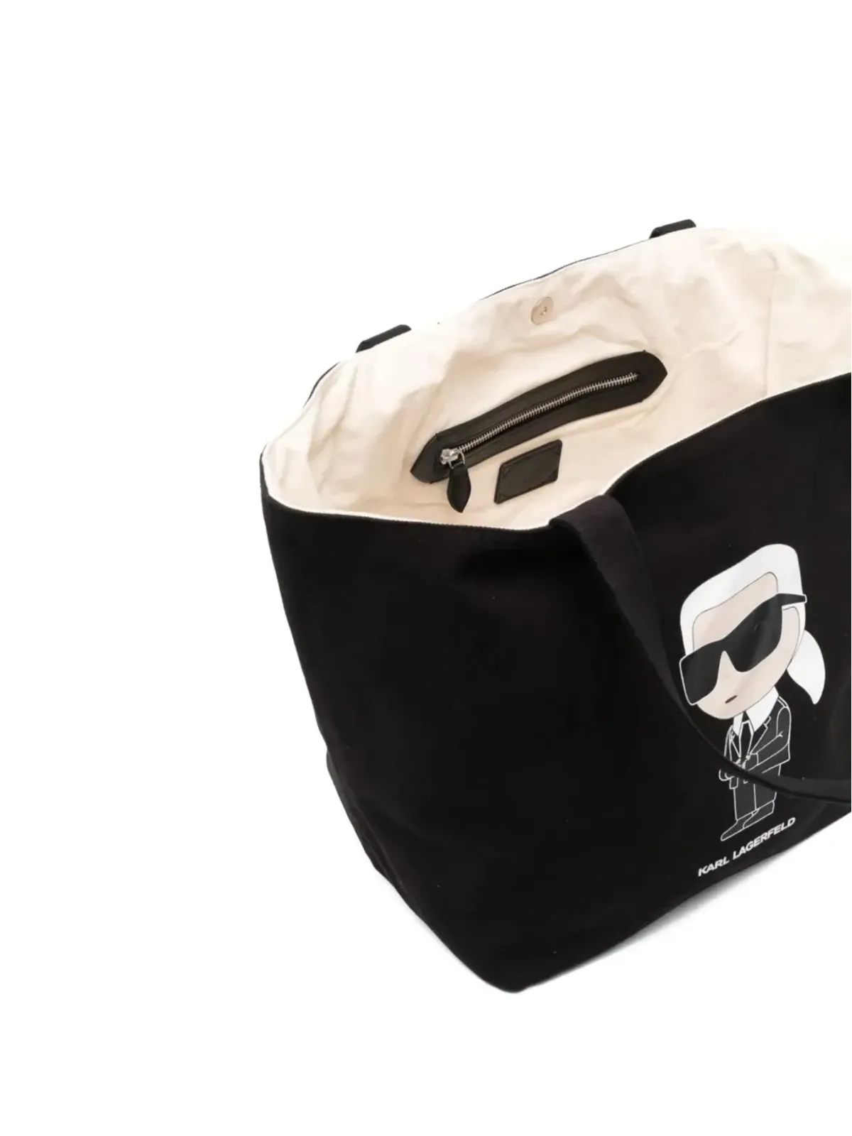 ビンテージ Karl Lagerfeld Ikon トートバッグ - 画像4