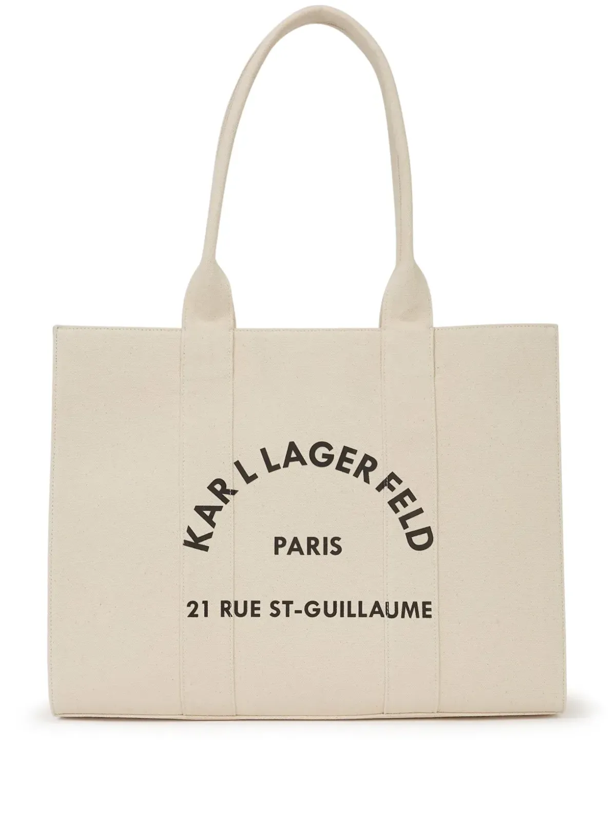 Karl Lagerfeld 大きめ Rue St-Guillaume トートバッグ - ネュートラルカラー - 画像1