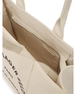 Karl Lagerfeld 大きめ Rue St-Guillaume トートバッグ - ネュートラルカラー - サムネイル5