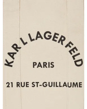 Karl Lagerfeld 大きめ Rue St-Guillaume トートバッグ - ネュートラルカラー - サムネイル4