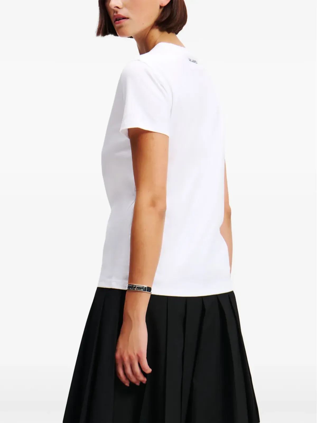 Karl Lagerfeld クォートプリント Tシャツ - 画像4