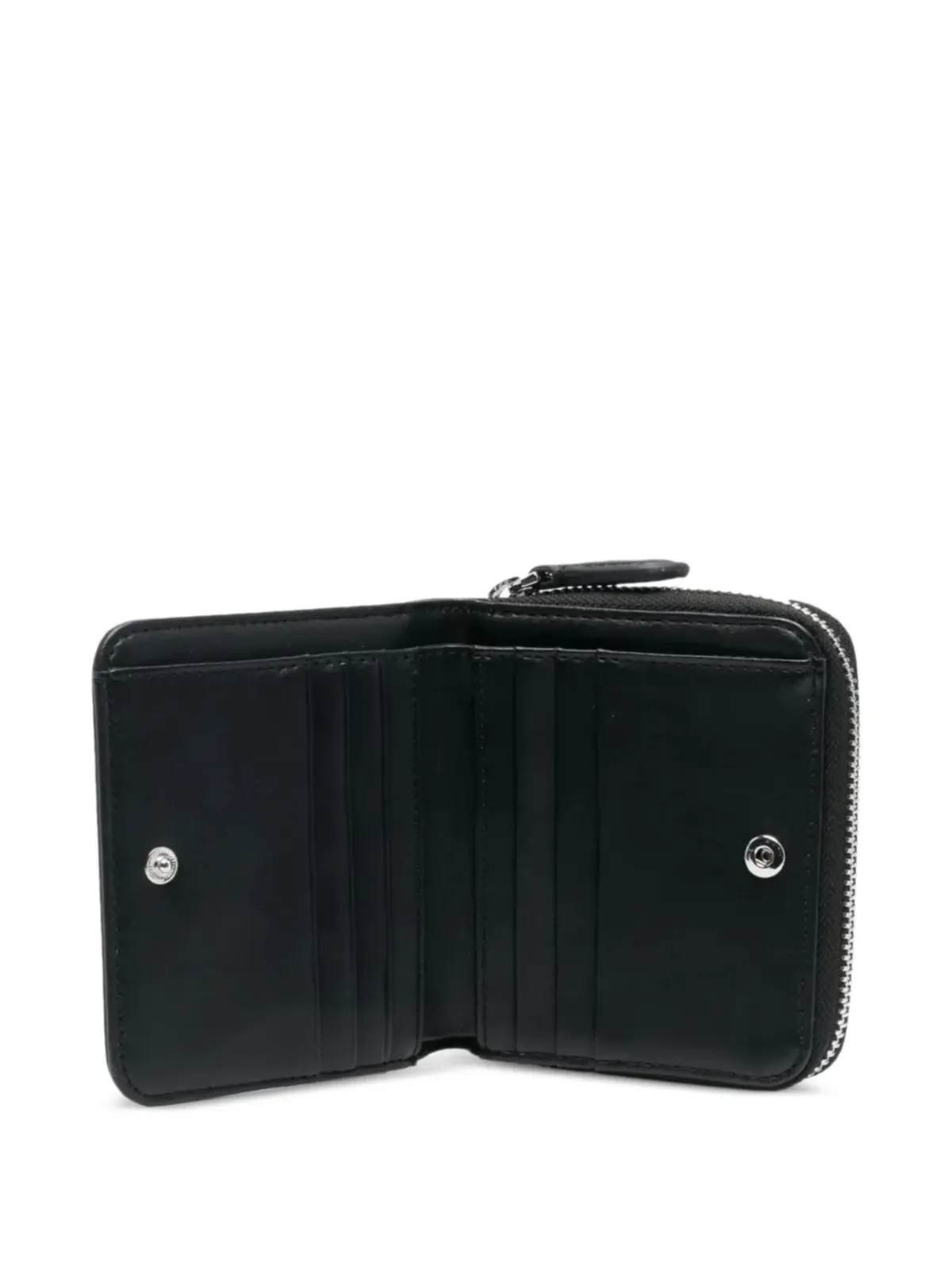 Karl Lagerfeld Ikon ジップアラウンド ウォレット - ブラック - 画像4
