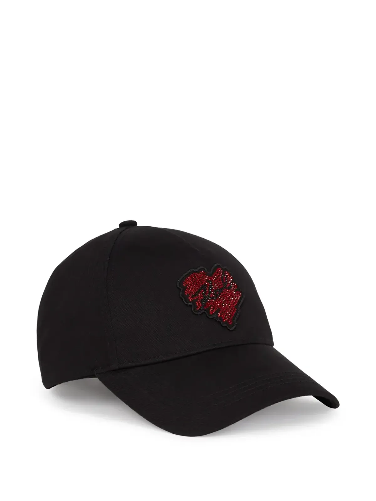 Karl Lagerfeld K/Heartキャップ - ブラック - 画像1