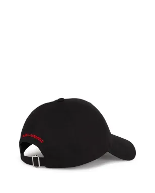 Karl Lagerfeld K/Heartキャップ - ブラック - サムネイル2