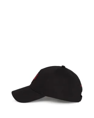 Karl Lagerfeld K/Heartキャップ - ブラック - サムネイル3