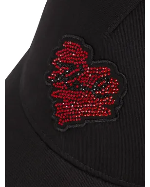 Karl Lagerfeld K/Heartキャップ - ブラック - サムネイル4