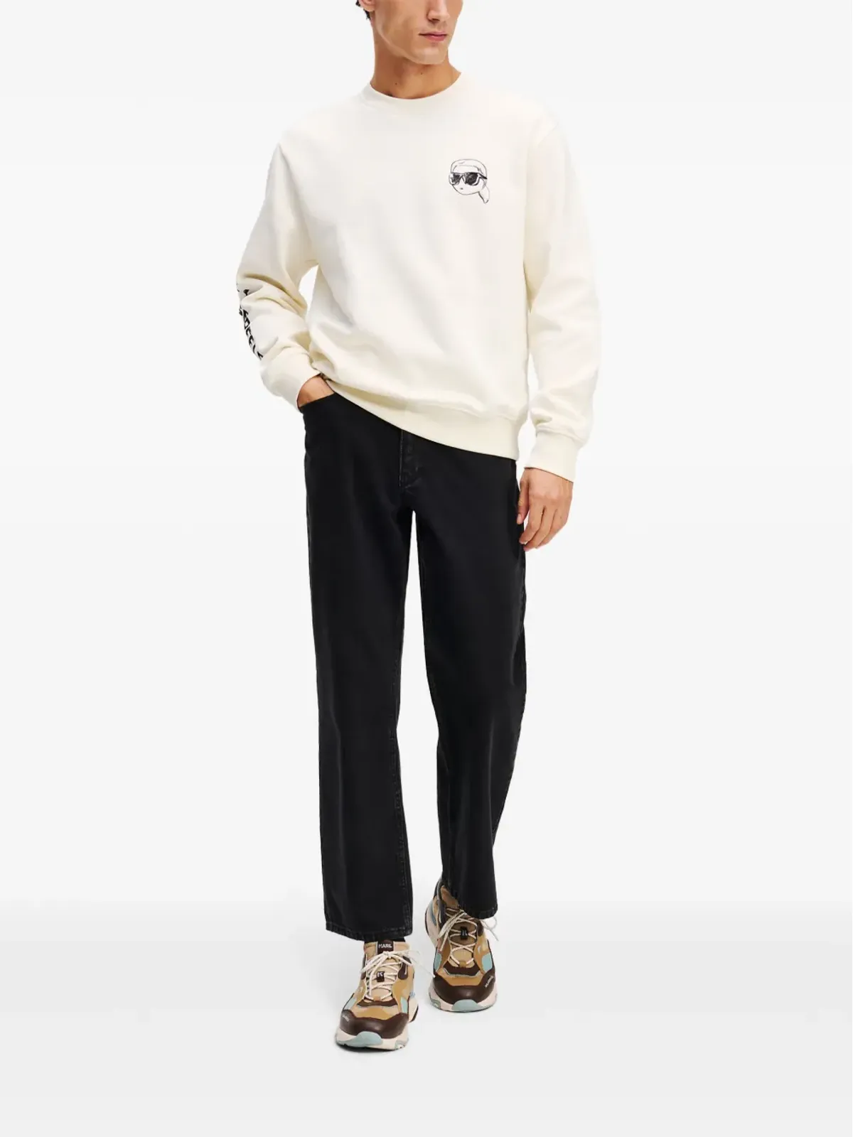 Karl Lagerfeld Ikon リラックススウェットシャツ - 画像2