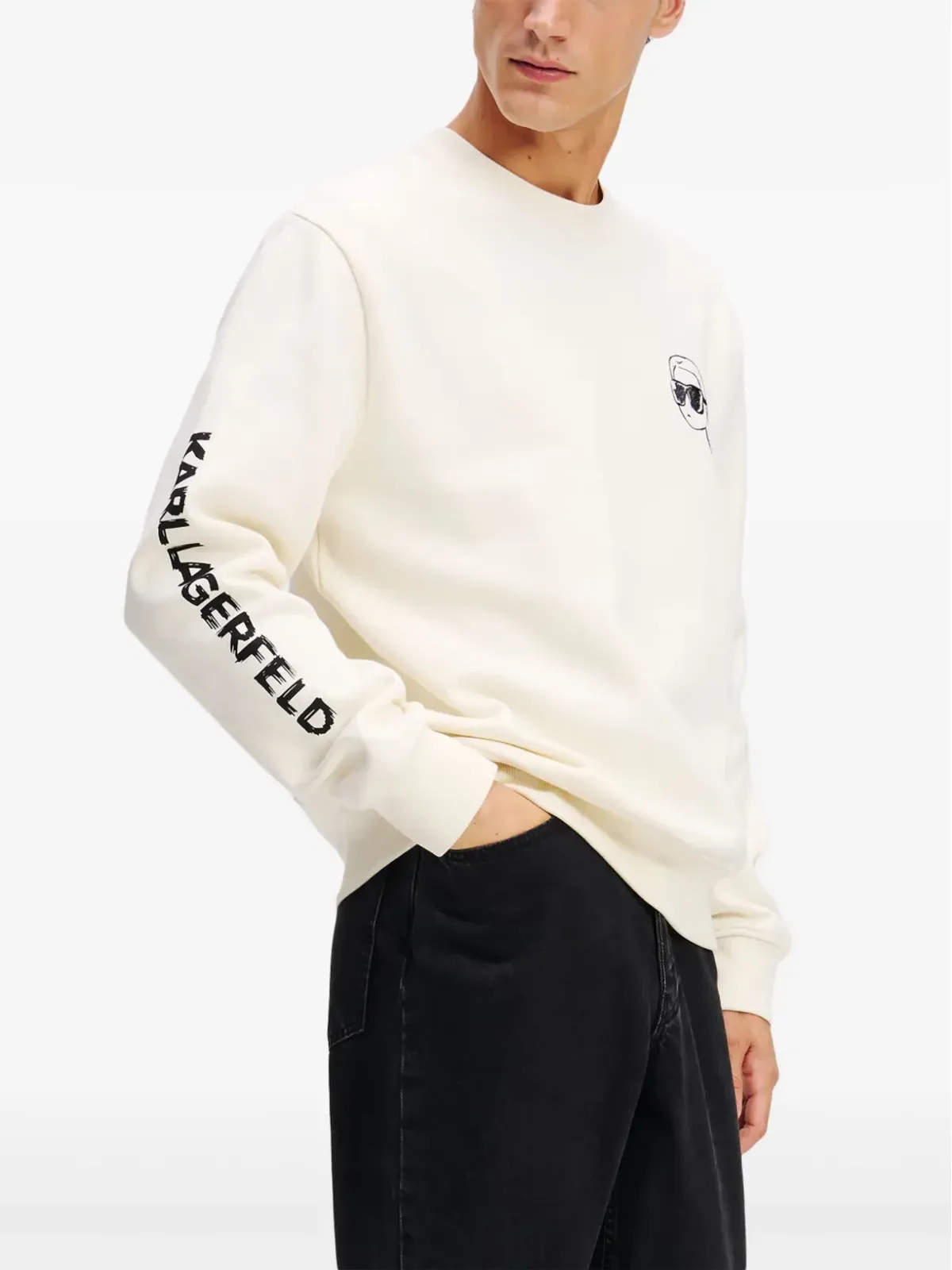 Karl Lagerfeld Ikon リラックススウェットシャツ - 画像3