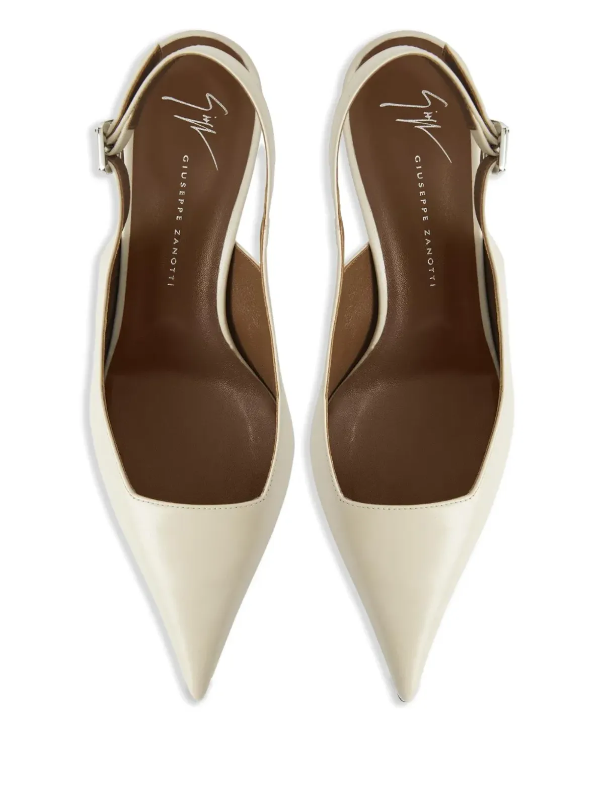 Giuseppe Zanotti Jadie パンプス 50mm - ニュートラルカラー - 画像4