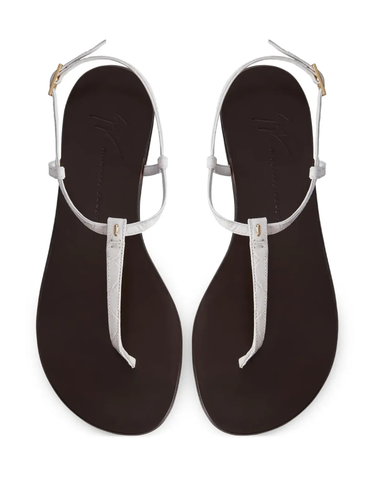 Giuseppe Zanotti Doriaane サンダル - ホワイト - 画像3