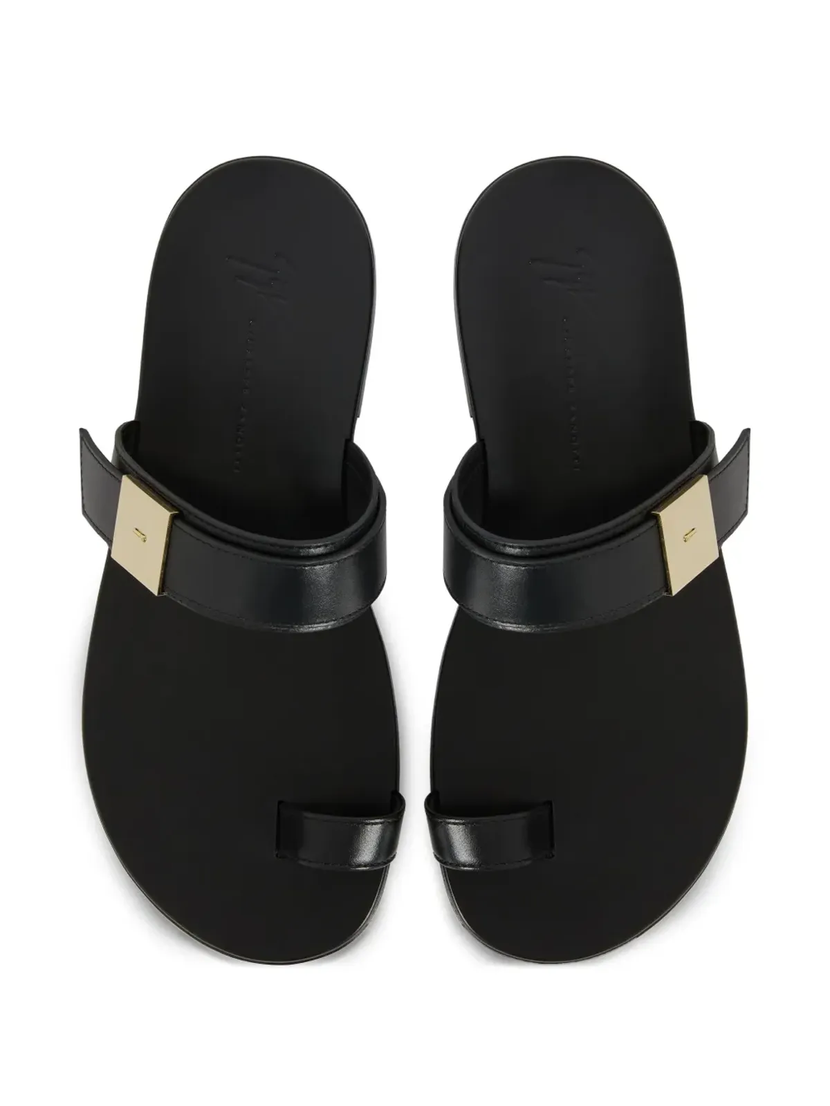 Giuseppe Zanotti フラビアン トー・ループ サンダル - 画像3