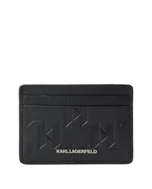 Karl Lagerfeld K/Loom レザー カードホルダー - サムネイル1