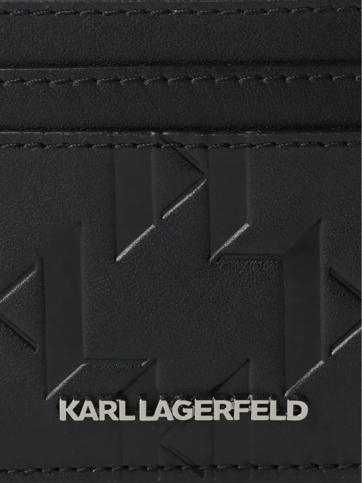 Karl Lagerfeld K/Loom レザー カードホルダー - 画像4