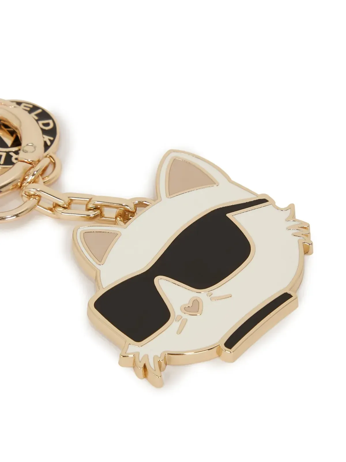 Karl Lagerfeld Ikon Choupette キーホルダー - ゴールド - 画像4