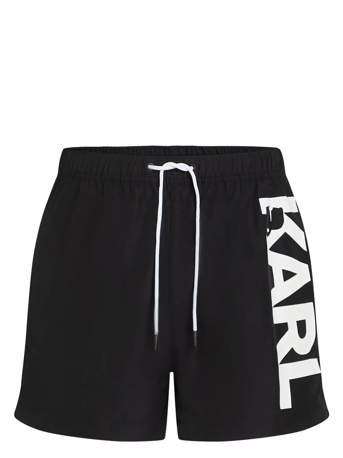 Karl Lagerfeld ロゴ入り スイムショーツ - 画像1