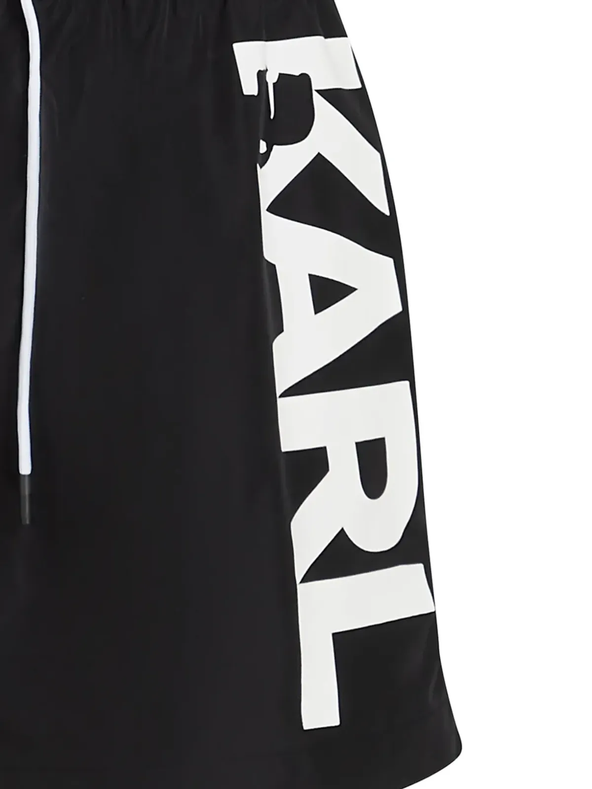 Karl Lagerfeld ロゴ入り スイムショーツ - 画像2