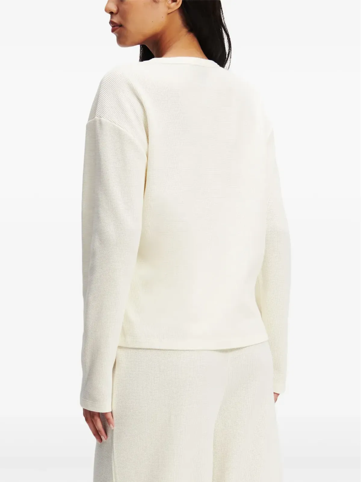 Karl Lagerfeld ホテル Karl シアー パジャマセット - 画像4
