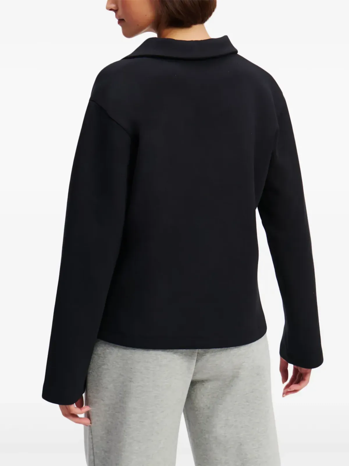 Karl Lagerfeld ロゴプリント Vネック スウェットシャツ - 画像4