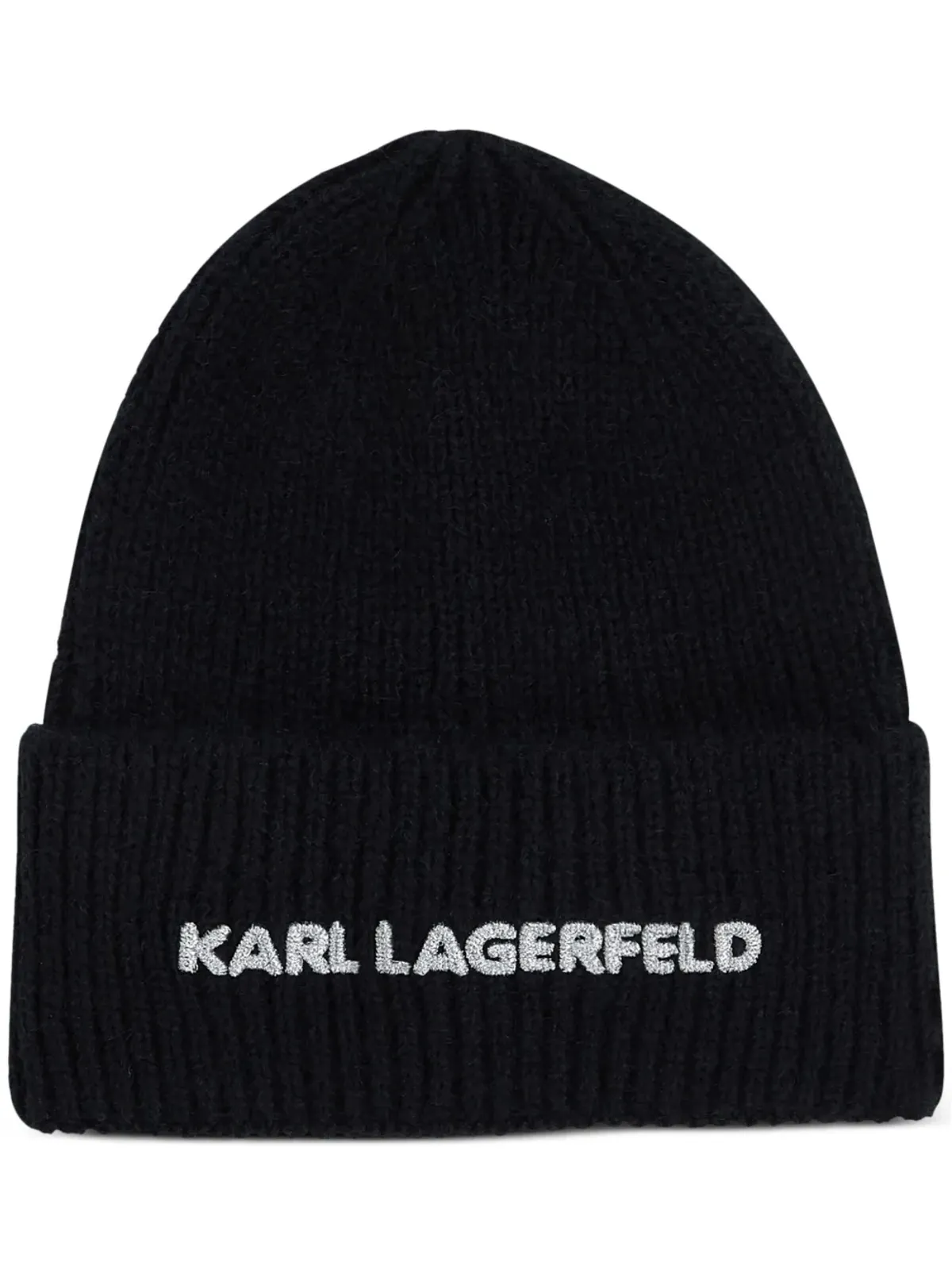 Karl Lagerfeld K/Essential ビーニー - ブラック - 画像1