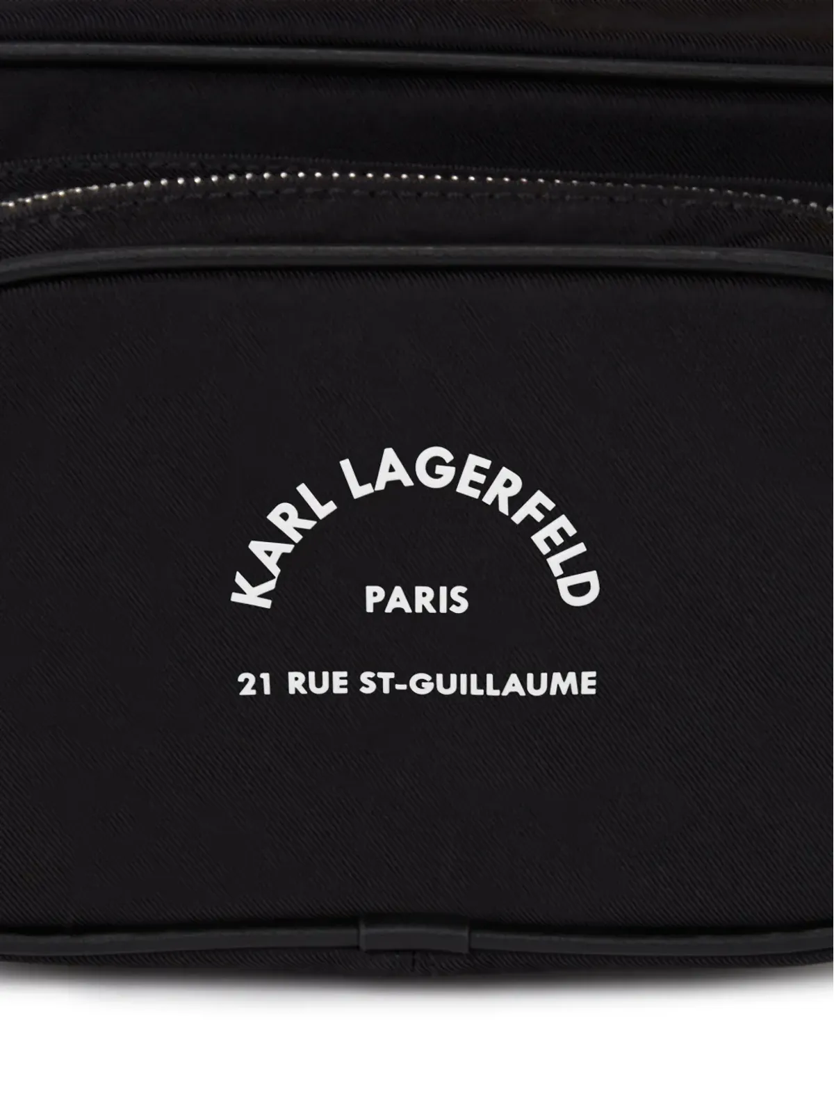 Karl Lagerfeld Rue St-Guillaume ショルダーバッグ - ブラック - 画像4