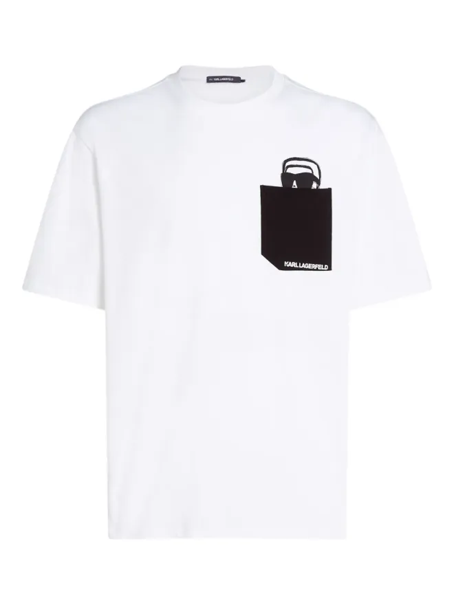 Karl Lagerfeld Karl Lagerfeld Ikon 覗きポケット リラックスTシャツの商品画像