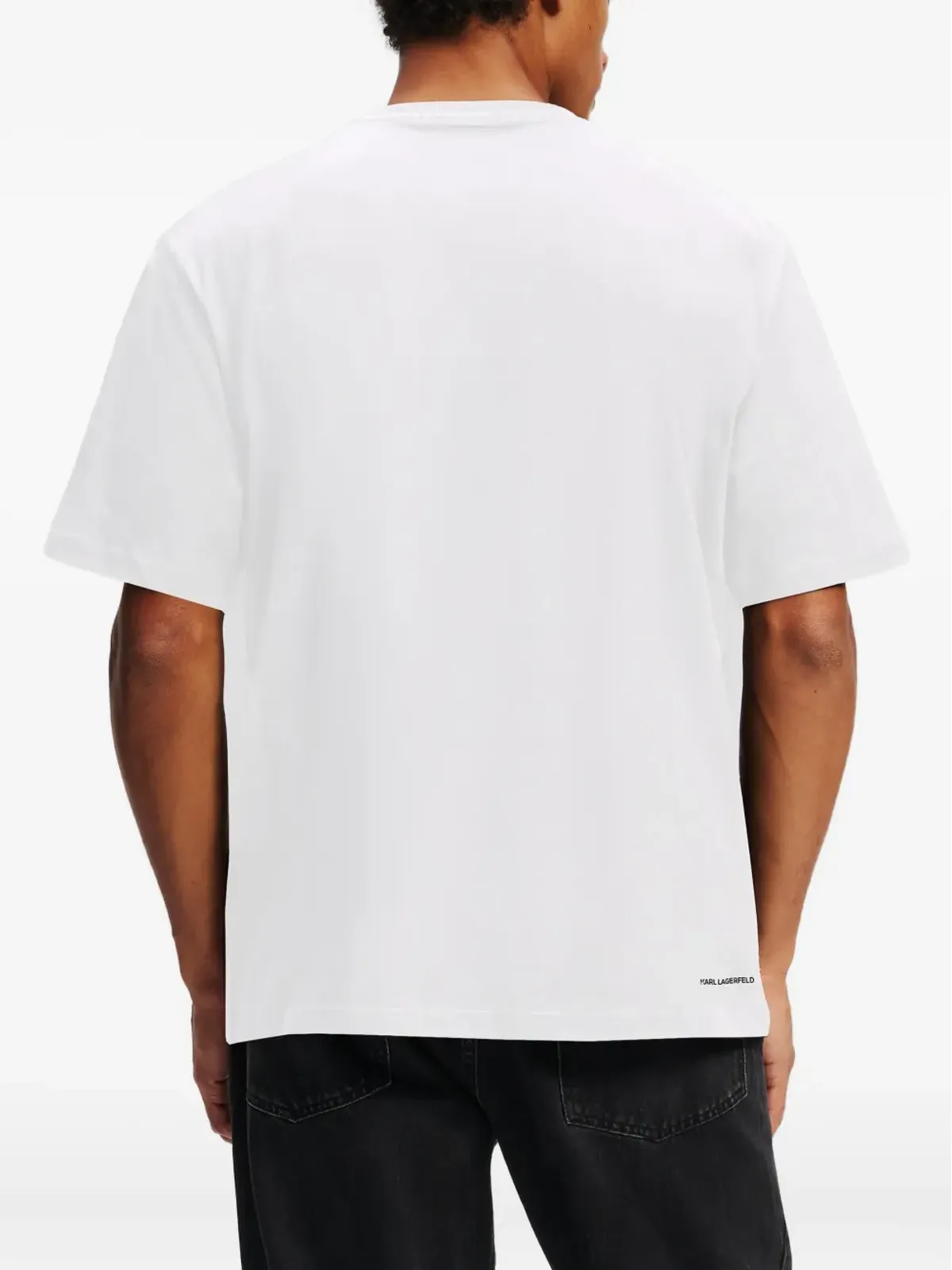 Karl Lagerfeld Ikon 覗きポケット リラックスTシャツ - 画像4