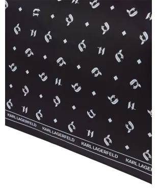 Karl Lagerfeld Ikon 2.0 アンブレラ ブラック - サムネイル3