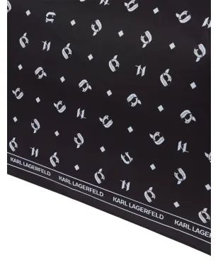 Karl Lagerfeld Ikon 2.0 アンブレラ ブラック - サムネイル4