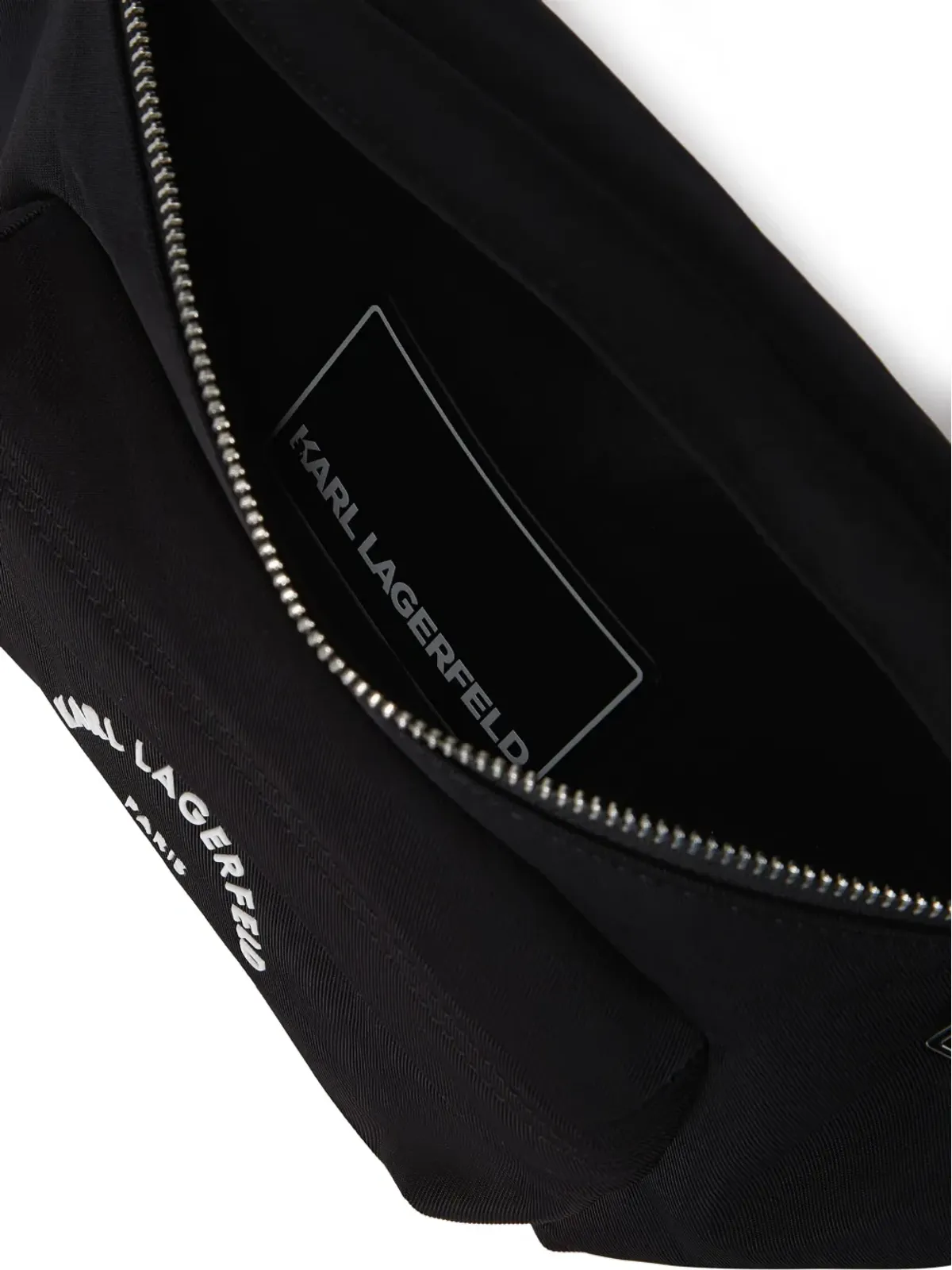 Karl Lagerfeld Rue St-Guillaume ベルトバッグ - ブラック - 画像5