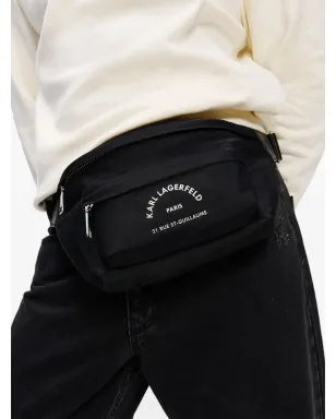 Karl Lagerfeld Rue St-Guillaume ベルトバッグ - ブラック - サムネイル2