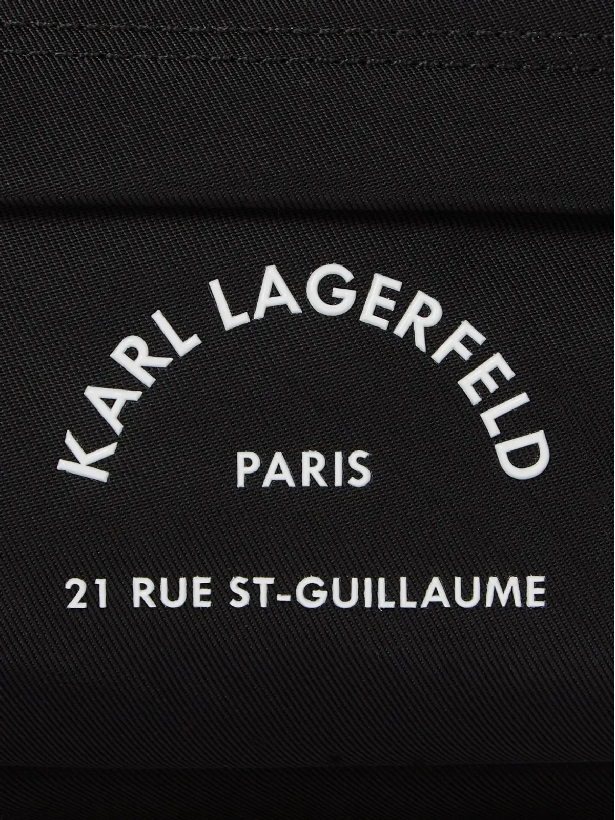 Karl Lagerfeld Rue St-Guillaume ベルトバッグ - ブラック - 画像4