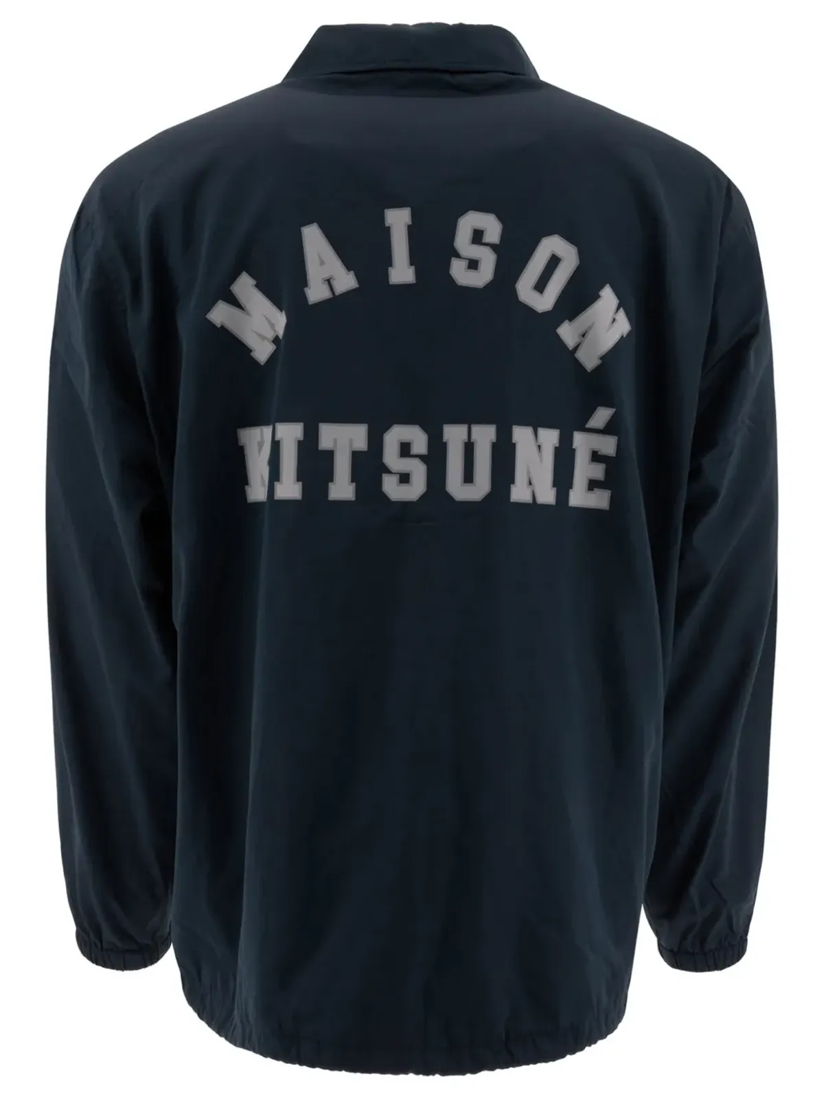 Maison Kitsuné ロゴプリント シャツジャケット - ブルー - 画像2