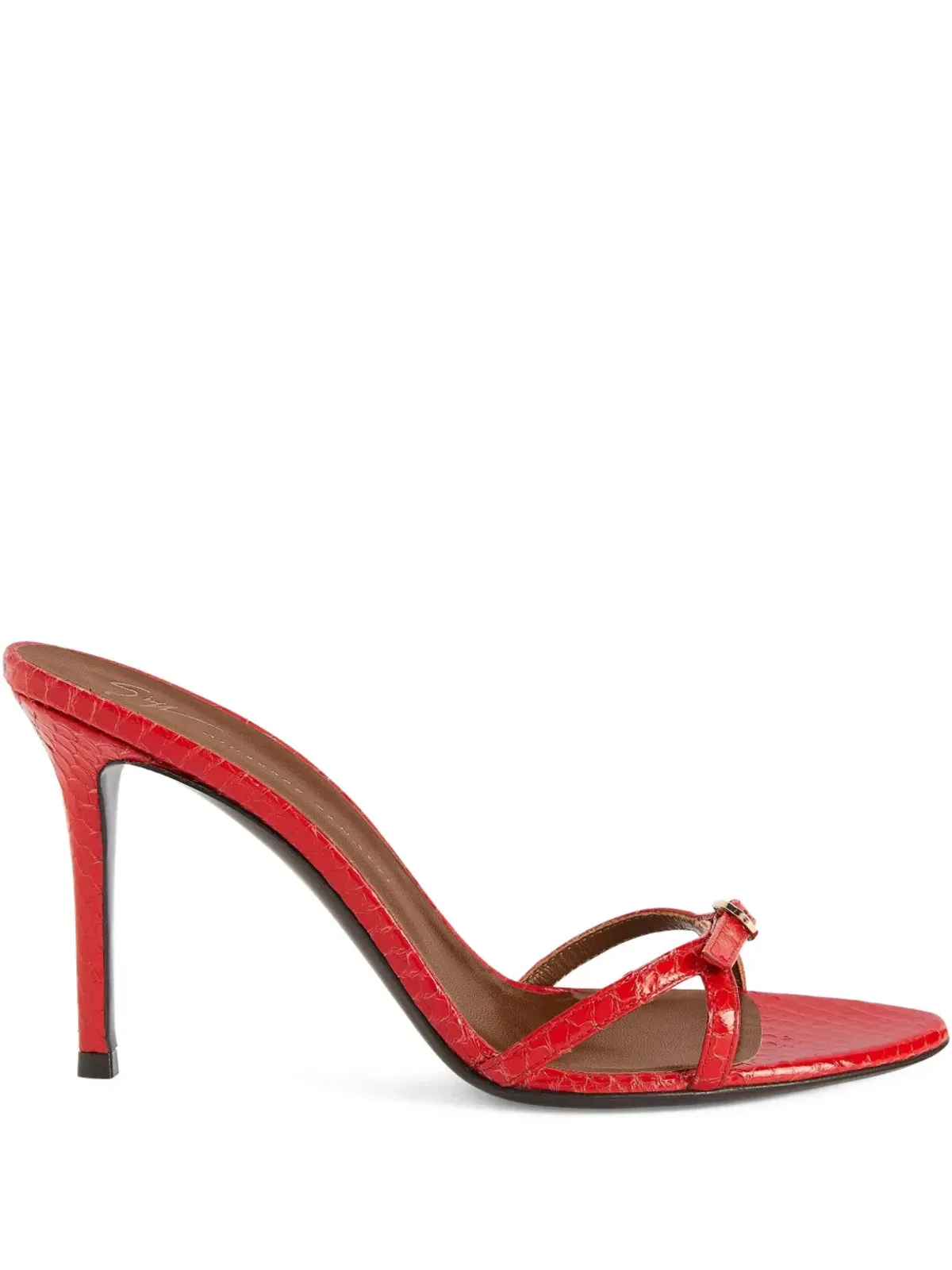 Giuseppe Zanotti オフィリアバックル サンダル - 画像1