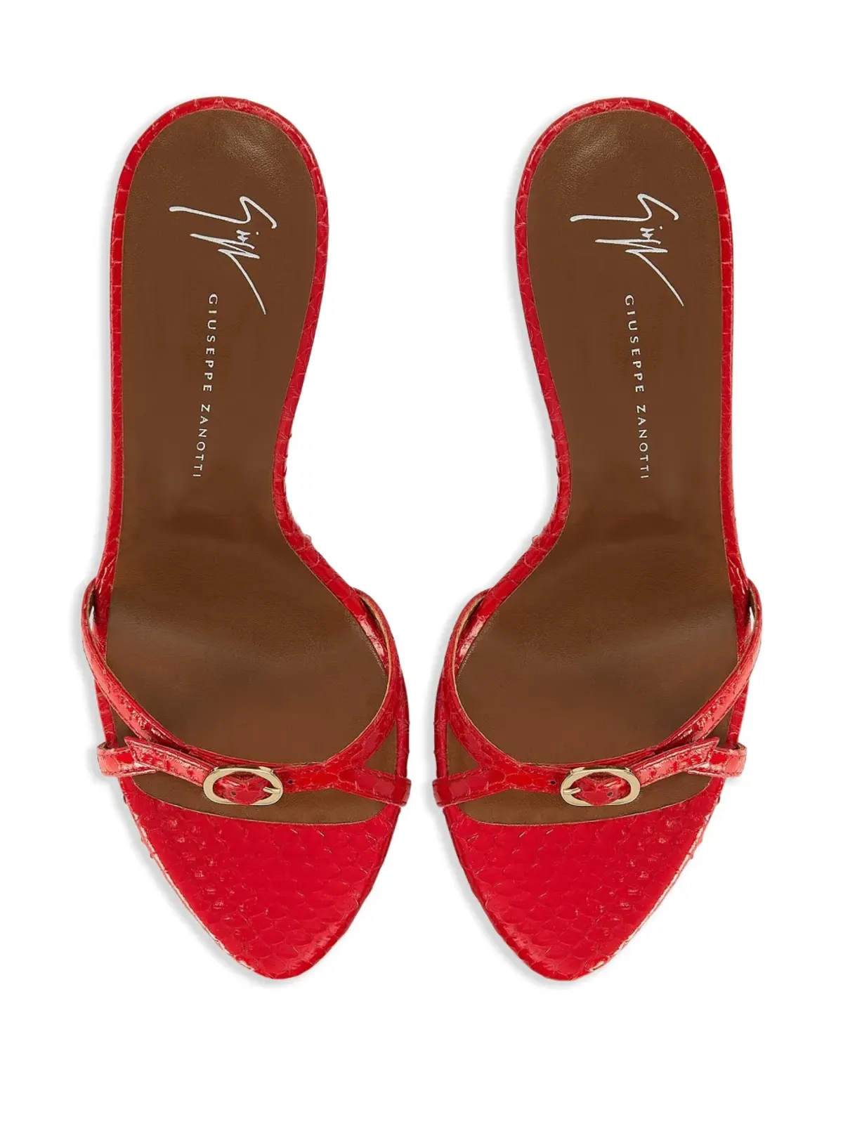 Giuseppe Zanotti オフィリアバックル サンダル - 画像4