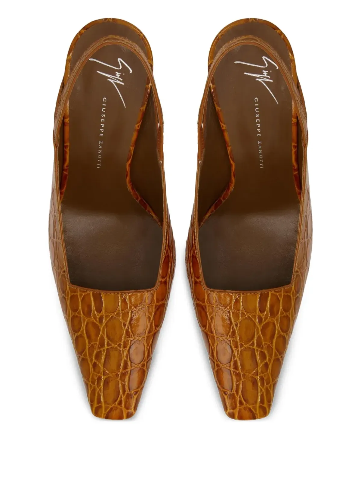 Giuseppe Zanotti 90mm Brendha Sabot パンプス - ブラウン - 画像4