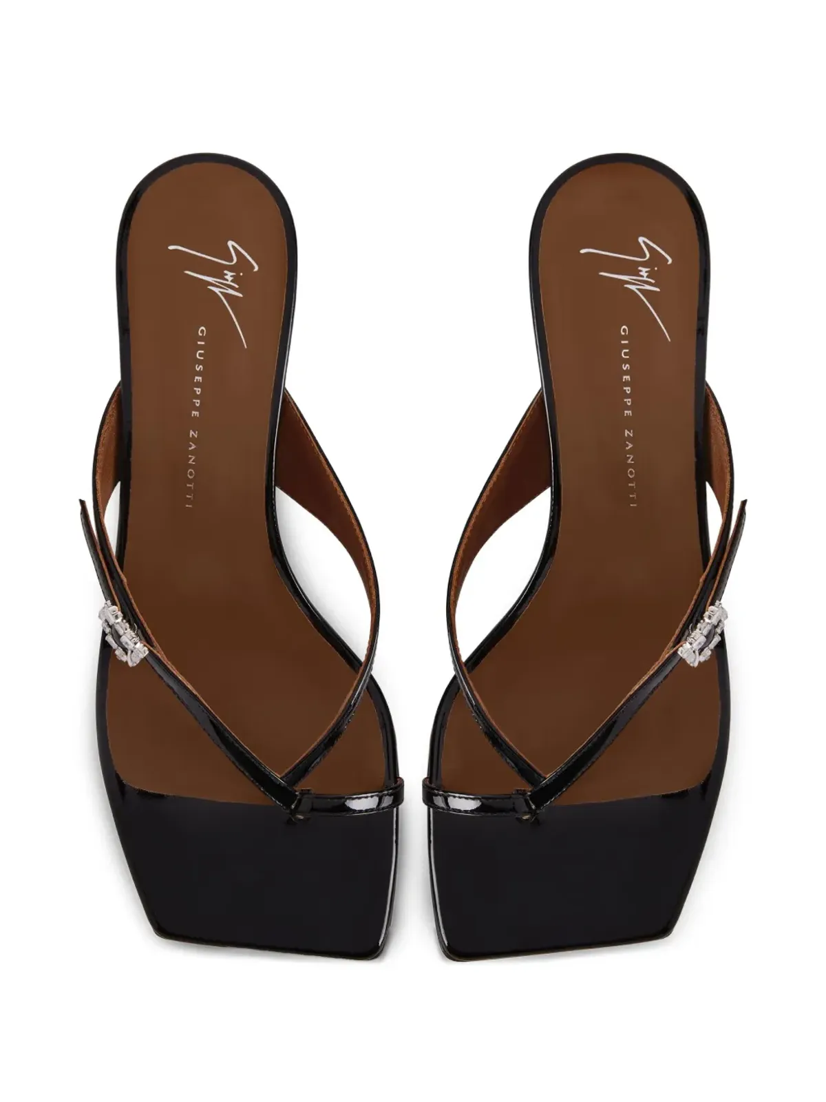 Giuseppe Zanotti アマンドヒン サンダル - ブラック - 画像4