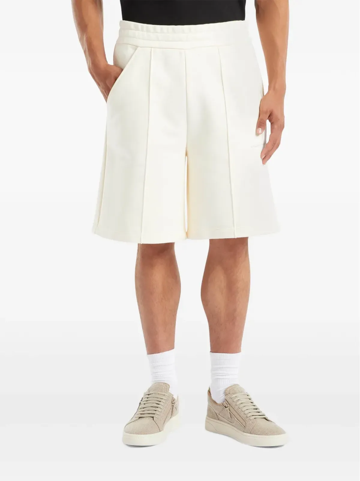 Giuseppe Zanotti LR-62 コットンデックショーツ - ホワイト - 画像3